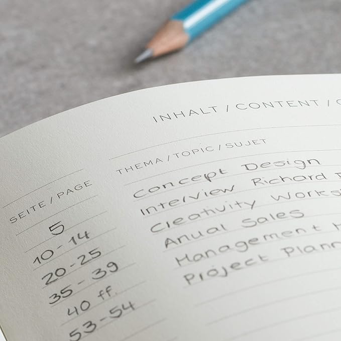 LEUCHTTURM1917 - Notebook Hardcover Composition B5-219 Numbered Pages for Writing and Journaling (Rising Sun, Dotted)