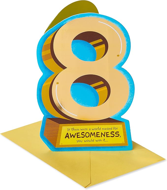 American Greetings 8th Birthday Card (World Record)