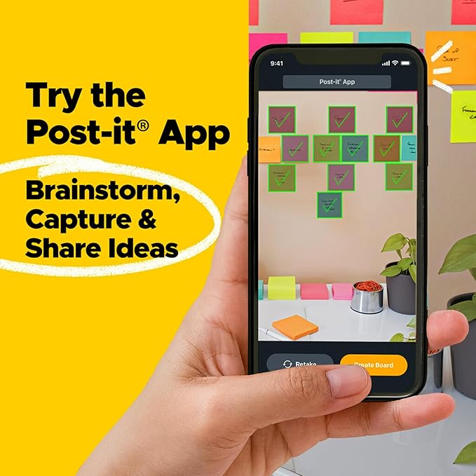 Post-it Super Sticky Dispenser Pop-up Notes, 18 Sticky Note Pads, 3 x 3 in., 2X The Sticking Power, School Supplies and Oﬃce Products, Use with Post-it Note Dispensers, Energy Boost Collection