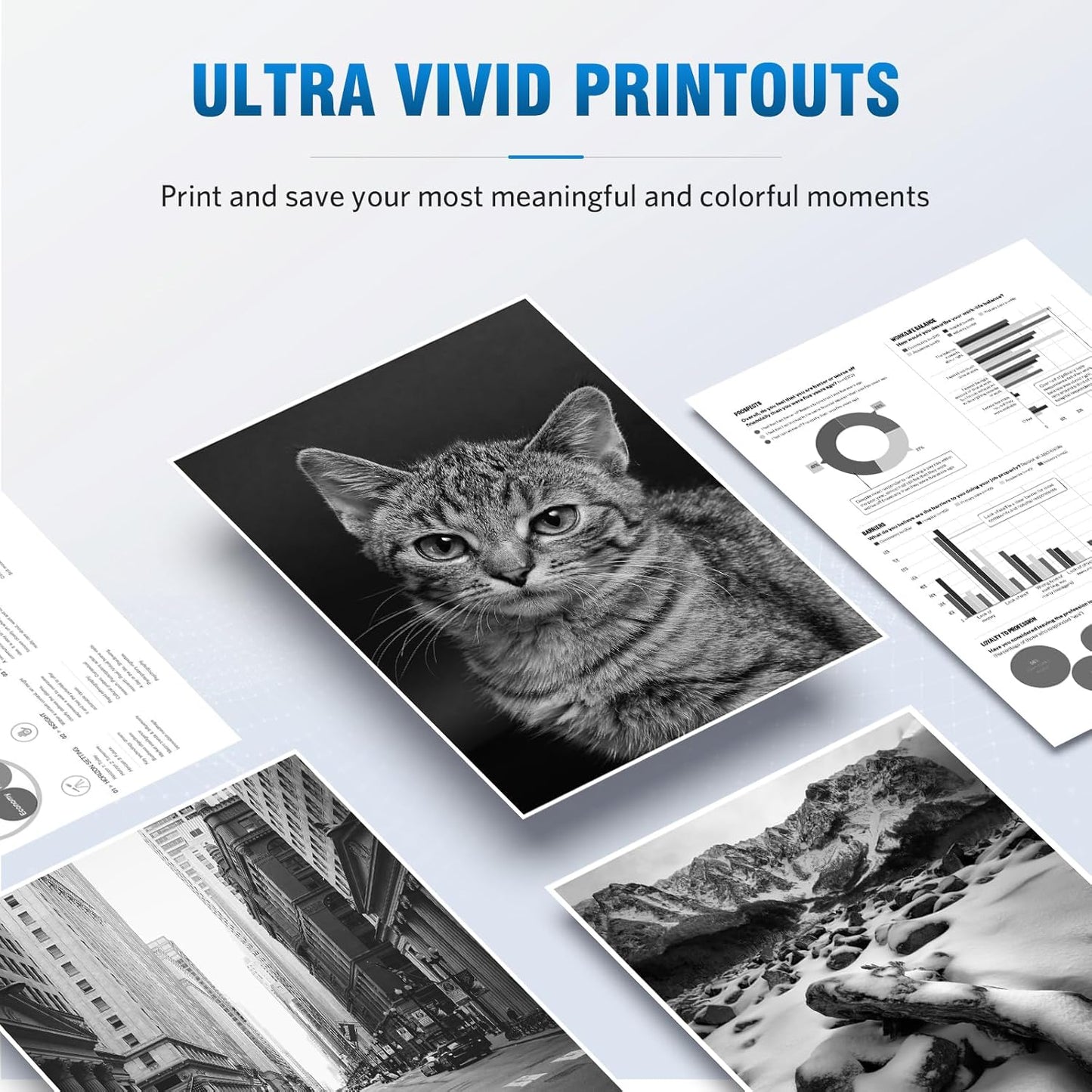 58A CF258A Toner Cartridge (with chip) Compatible Replacement for HP 58A CF258A 58X CF258X Laserjet MFP M428fdw M428dw M428fdn Pro M404n M404dn M404dw M404 M428 Toner Laser Jet Printer (Black 1-Pack)