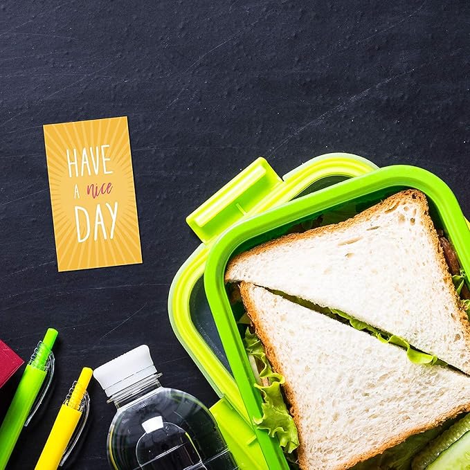 Canopy Street Motivational Quote Cards / 2" x 3.5" Inspirational Flat Business Cards / 50 Mini Kindness Cards / 25 Uplifting Designs/Encouraging Reward Cards