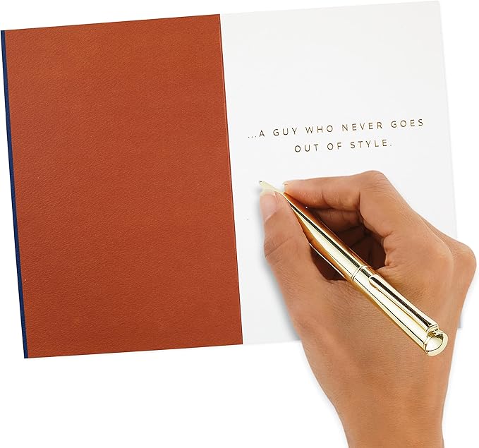 Hallmark Birthday Card for Men (Whiskey, Cheers to You) Signature Handcrafted Card