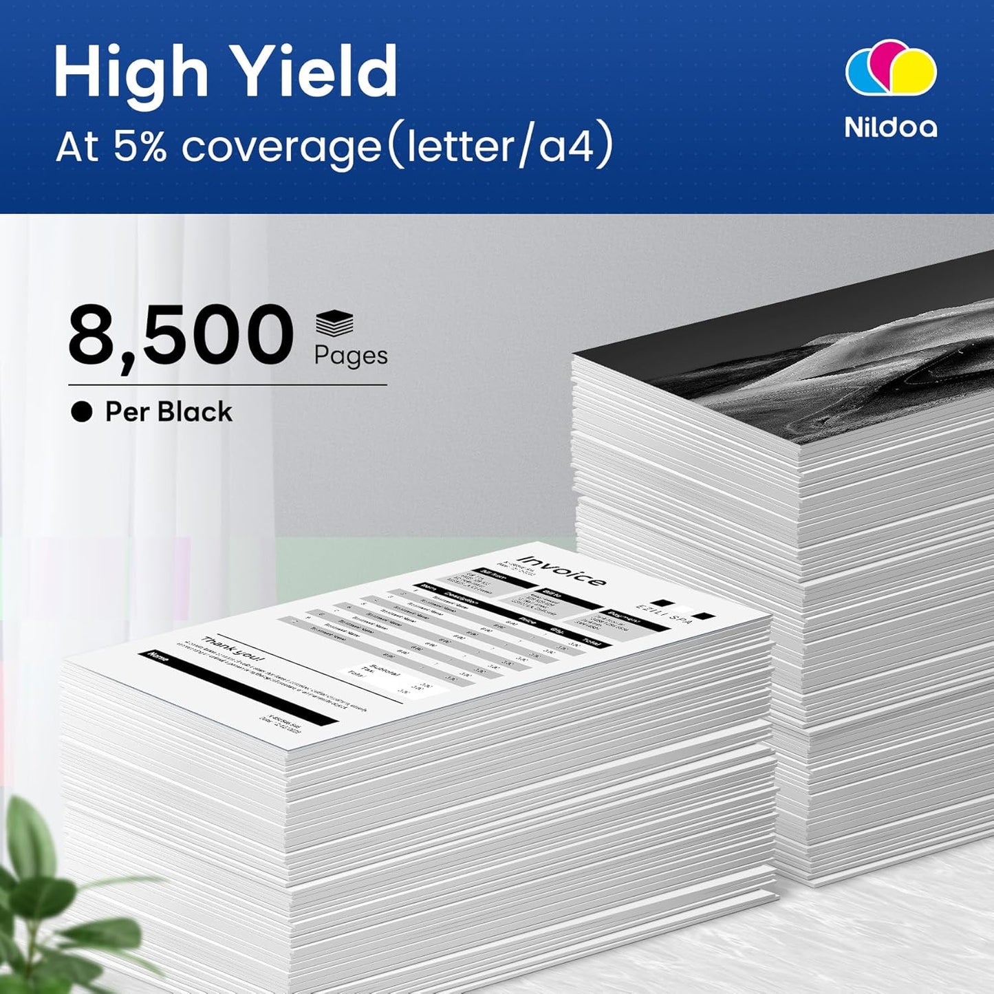 TN650 TN-650 Toner Cartridge Black 2 Pack Replacement for Brother TN-650 TN650 MFC-8690DW MFC-8480DN MFC-8890DW Printer Toner