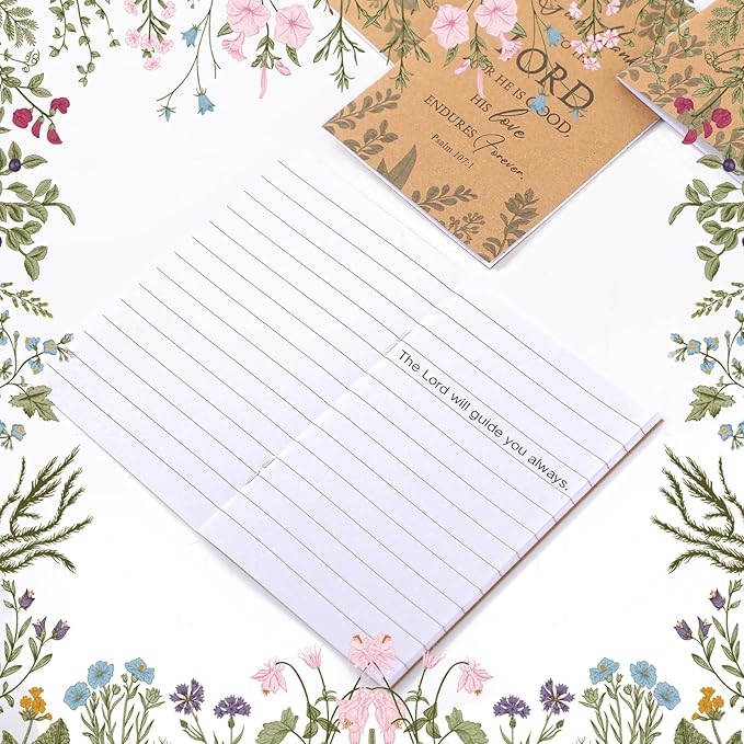 Ctosree 200 Pcs Bible Verse Prayer Journal Notebook Christian Note Pads Bulk mini Inspirational Notebook Religious Scripture Church Notepad for Women 3.15 x 5 Inches (Brown)