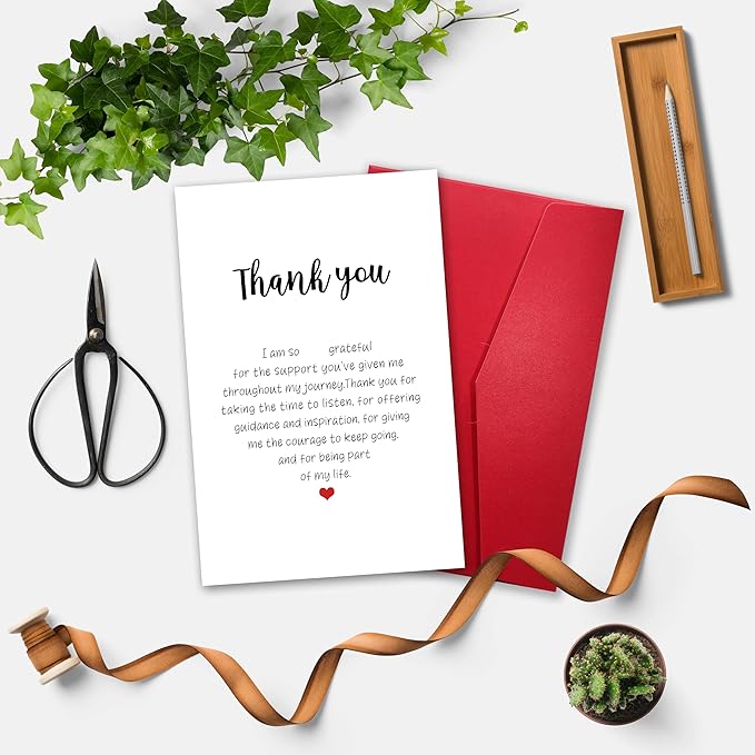 Heartwarming Thank You Card for Him Her, Funny Appreciation Card for Teacher Boss, Sweet Thank You Card for Friends Family, Friendship Card, Thank You for Being Part Of My Life