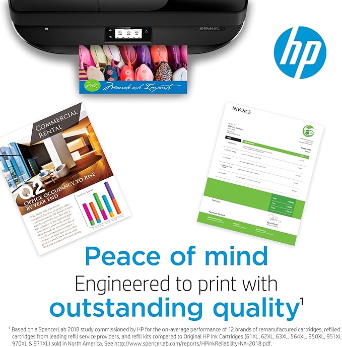 HP 952 Cyan, Magenta, Yellow Ink Cartridges (3-pack) | Works with HP OfficeJet 8702, HP OfficeJet Pro 7720, 7740, 8210, 8710, 8720, 8730, 8740 Series | Eligible for Instant Ink | N9K27AN