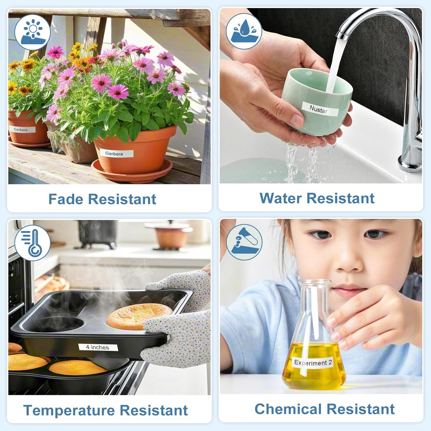 TZe TZ Tape 12mm 0.47 Laminated White Replacement for Brother P Touch TZe-231 TZC-231 P Touch Label Tape Refill Work for Brother P-Touch Label Maker PT-D210 PT-D220 PT-H110 PT-D600 PT-D400, 8m 26.2ft