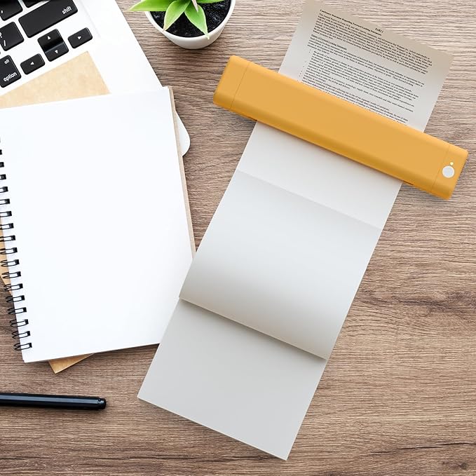 Thermal Printer Paper 8.5” x 11”, US Letter Thermal Papers, Continuous Thermal Printer Paper, Multipurpose Thermal Paper for Portable Thermal Printers,JADENS/Itari M08F Printers,200 Sheet.