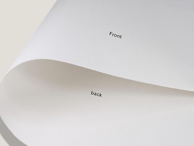 Premium Cotton Matte Canvas Roll, Quick Dry, Wide Format Inkjet Printer Compatible, Perfect for Fine Art, Photography, Giclée Printing, Archival Quality Prints. (24''x 66' 420gsm Poly-Cotton 2Rolls)