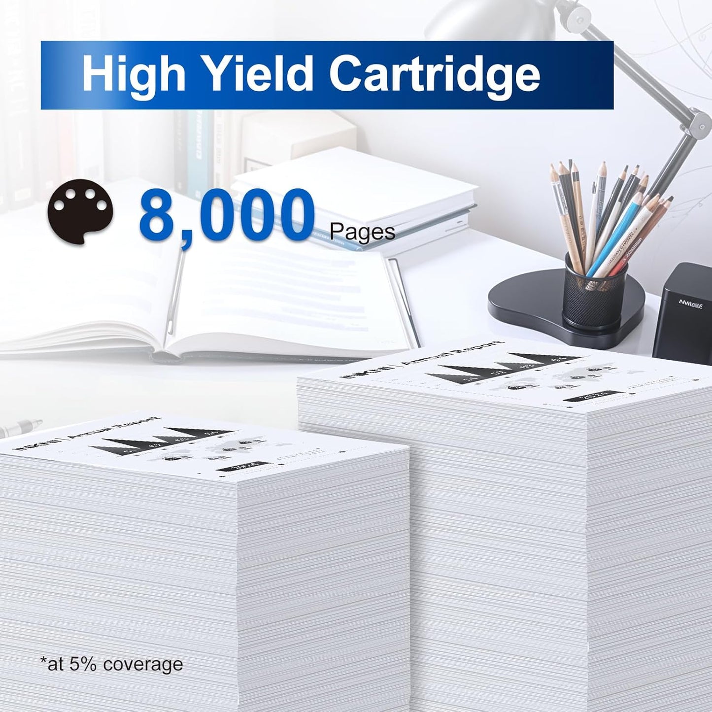 InkNI Compatible TN850 Toner Cartridge Replacement for Brother TN850 TN820 TN880 High Yield Compatible for Brother DCP-L5600DN HL L5000D HL L5200DW HL L6200DW L5850DW L6700DW Printer (Black, 4-Pack)