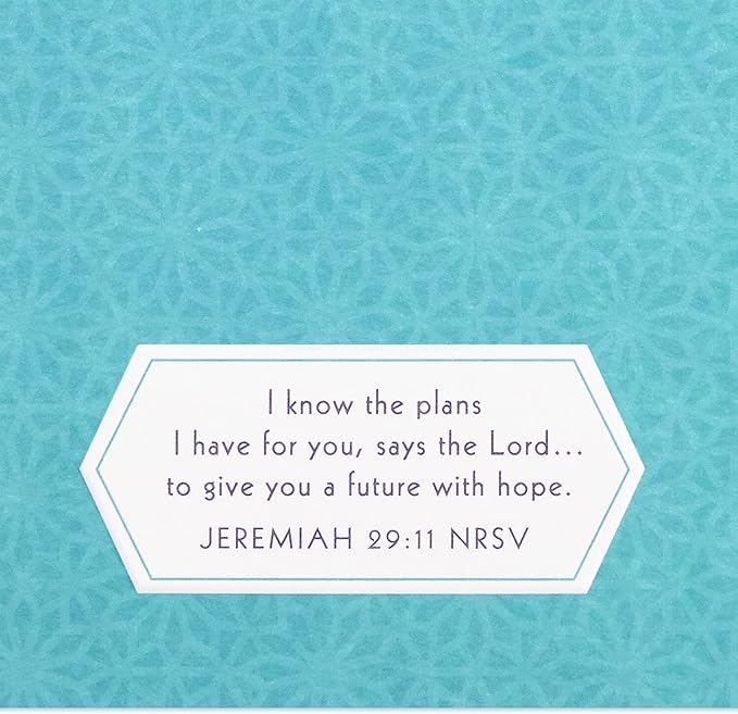 DaySpring Religious Graduation Card (Graduation Prayer)