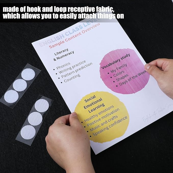 Paterr Trifold Poster Board with Storage Bag, Hook and Loop Fabric, Foldable 3 Panel Presentation Board for Science Fair and Exhibitions(Blue,72 x 36 Inch)