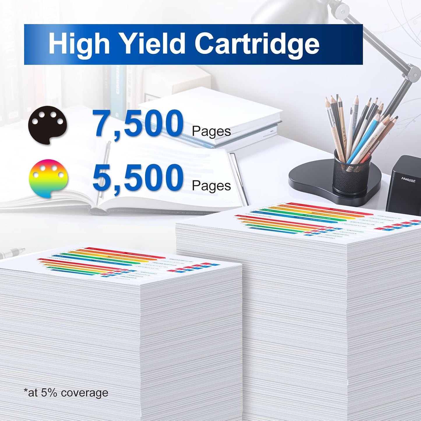 InkNI 210X Toner Cartridges 4 Pack High Yield with Chip Compatible Replacement for HP 210X W2100X 210A for HP Color Laserjet Pro 4201dn 4201dw Pro MFP 4301fdn 4301fdw Printer Ink (B/C/M/Y, 4 Pack)