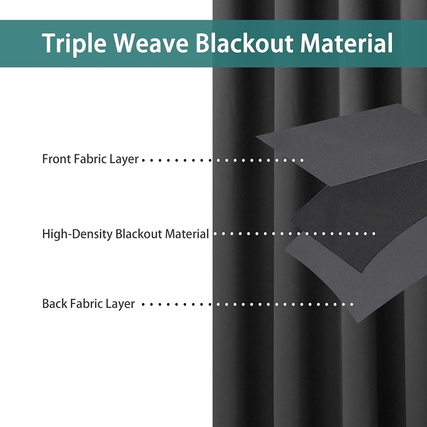 BONZER Extra Wide Room Divider Curtain Total Privacy Wall Grommet Top Thermal Insulated Blackout Curtains for Slide Window, 96L x 120W Inch (8L x 10W ft), 1 Panel, Dark Grey