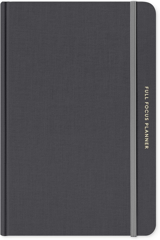 Full Focus Gray Linen Planner by Michael Hyatt - The #1 Daily Planner to Increase Focus, Eliminate Overwhelm, and Achieve Your Biggest Goals - Hardcover