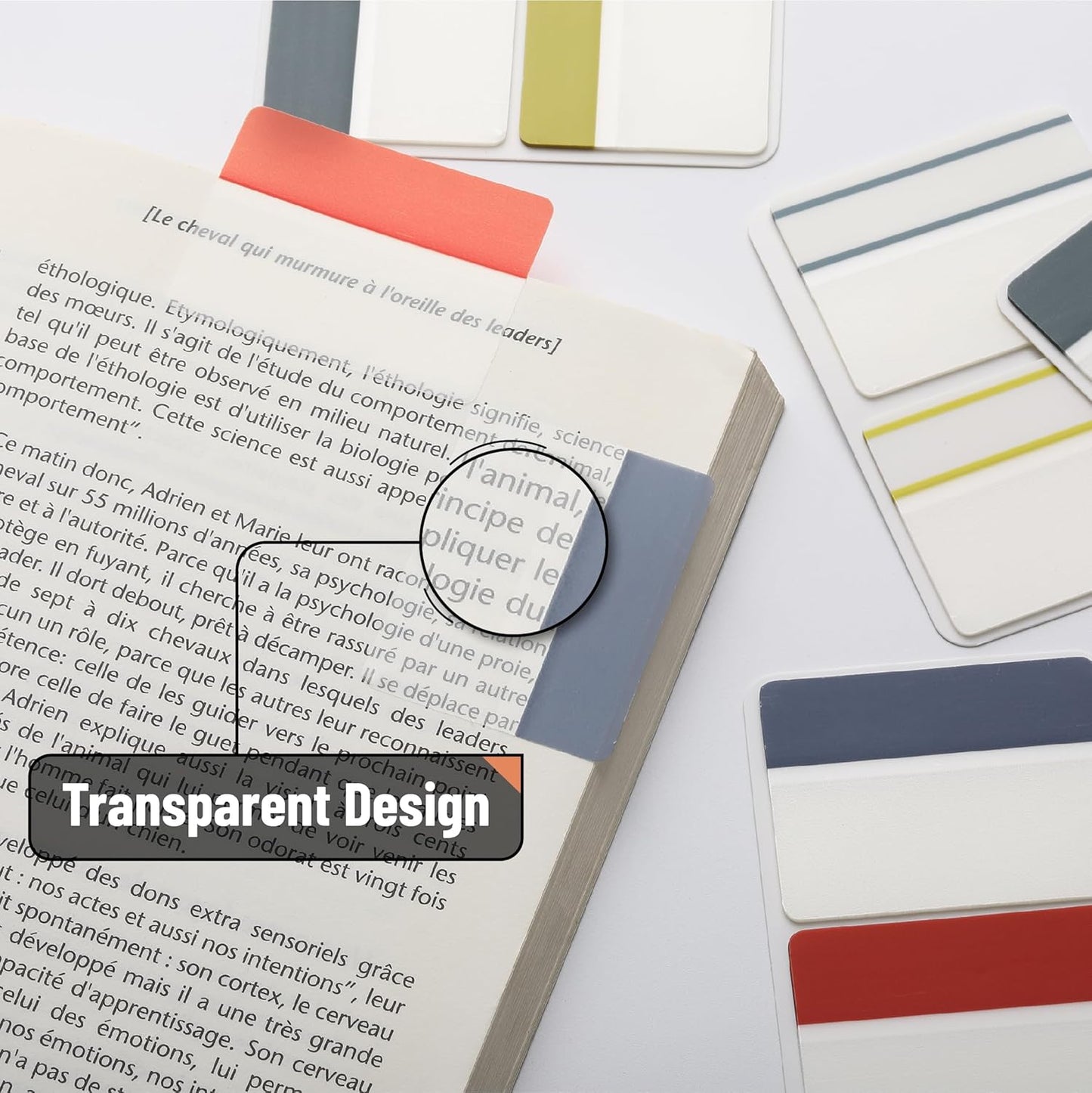 Mr. Pen- Sticky Index Tabs, 500 Pcs, 21 Sets, Colorful Sticky Tabs for Notebooks, Page Markers, Page Tabs for Binders, Page Tabs Sticky Tabs for Books, Notebook Tabs, Book Sticky Tabs for Notebooks