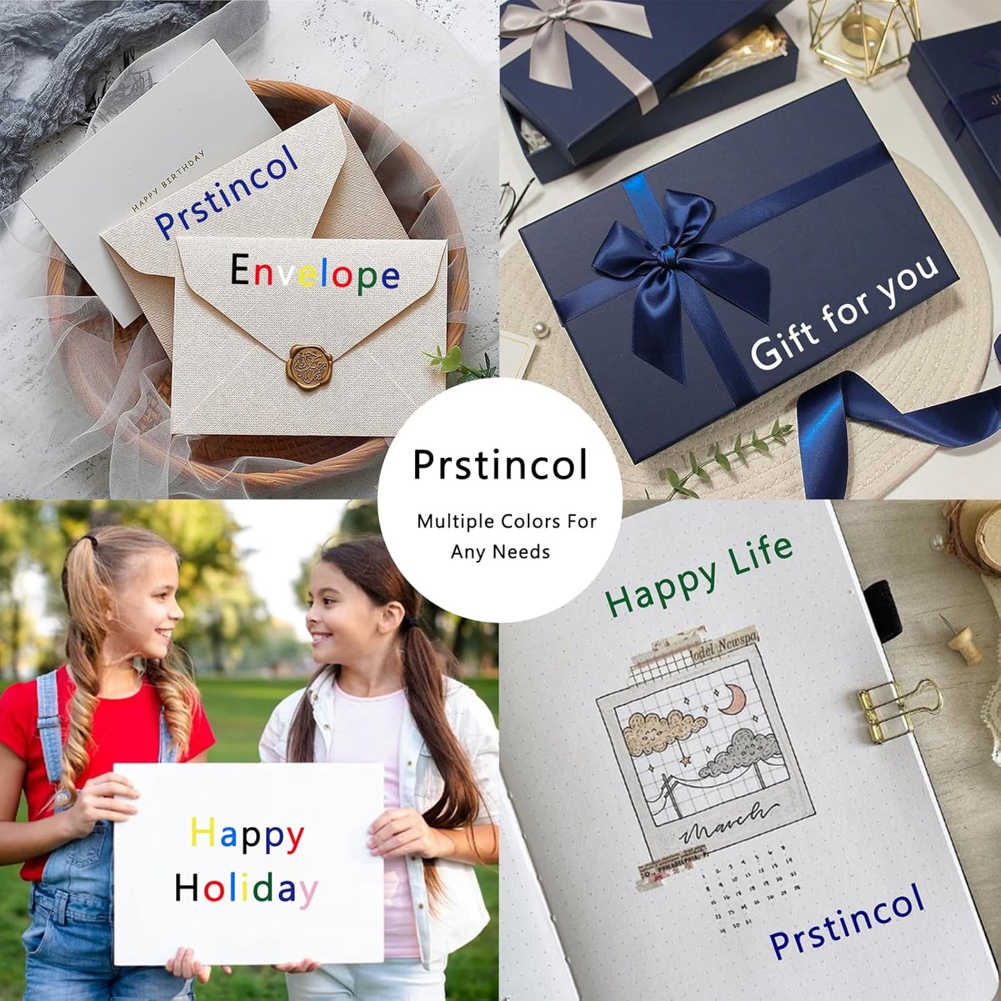 3456 Pcs 36 Sheets Colorful Alphabet Stickers Pad, 9 Colors Self Adhesive Letter Number Stickers Vinyl Waterproof Decals for Mailbox Gift Decoration Door Classroom Decor DIY Crafts