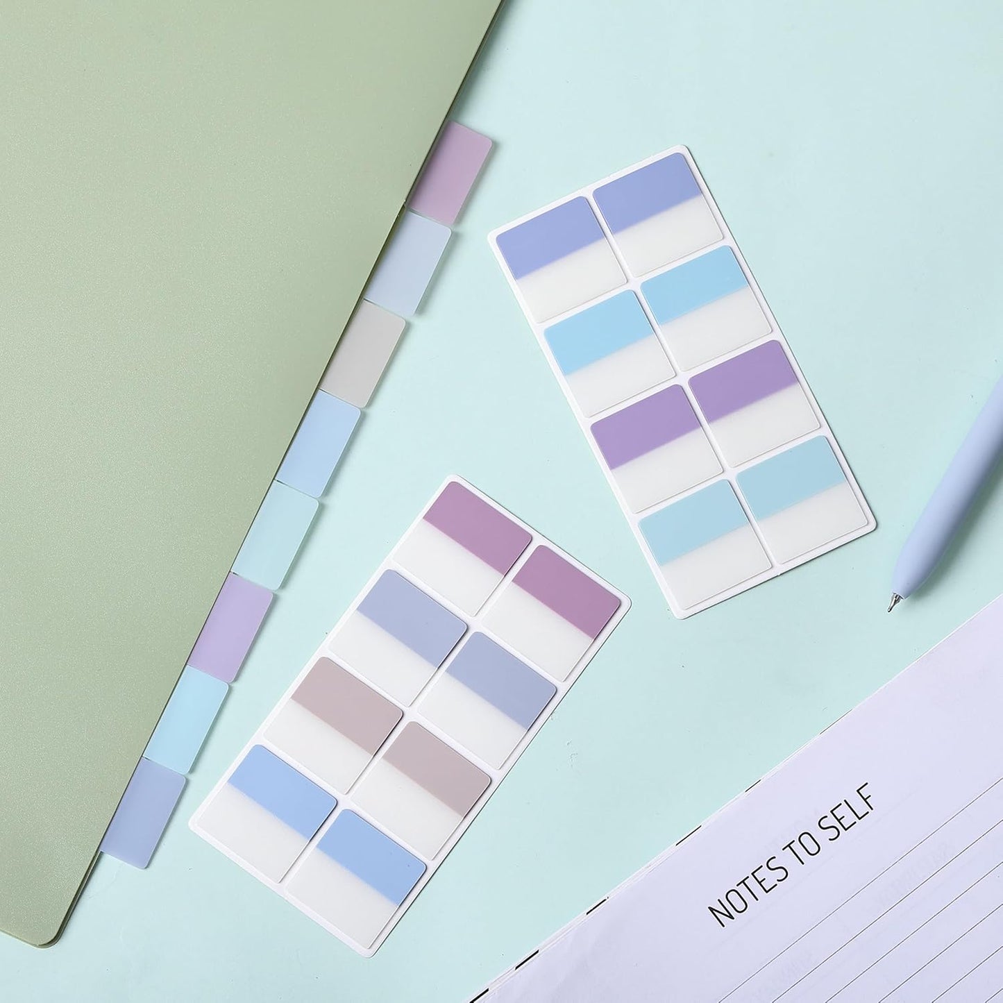 Mr. Pen- Sticky Index Tabs, 240 Pcs, Pastel Sticky Tabs for Notebooks, Page Markers, Page Tabs for Binders, Page Tabs Sticky Tabs for Books, Notebook Tabs, Book Sticky Tabs for Notebooks
