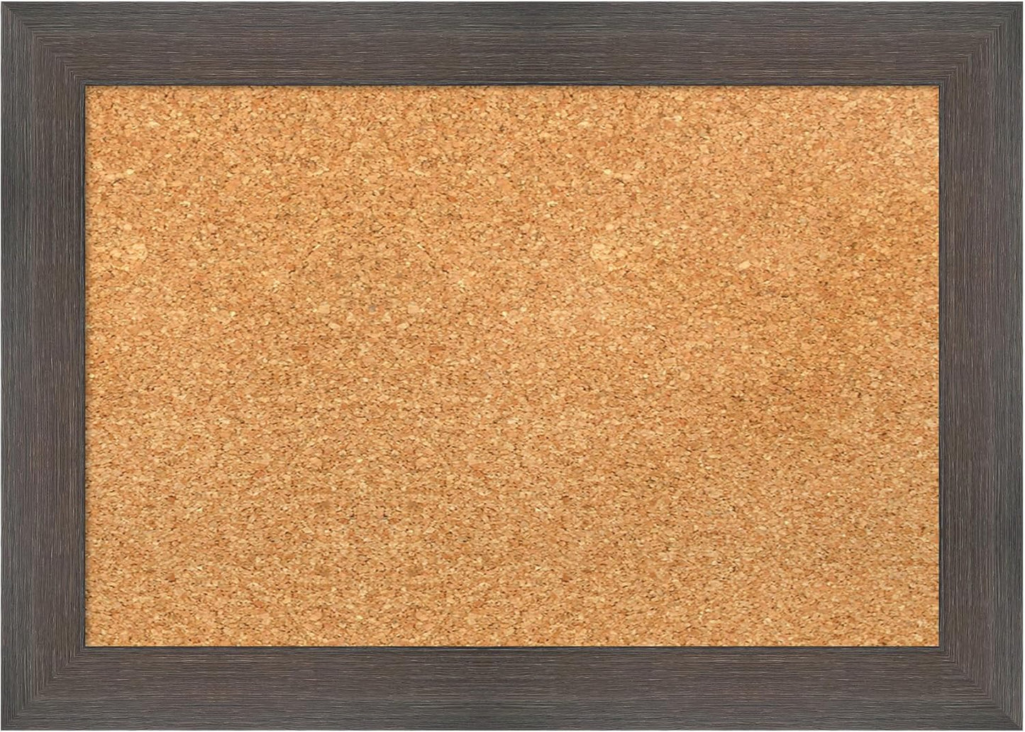 Amanti Art Natural Cork Board for Wall, 15x21 Vision Board with Brown Wood Frame, Small Corkboard Office Decor for Home Organization, Country Rustic Corkboard Pinboard to Display Items for Home