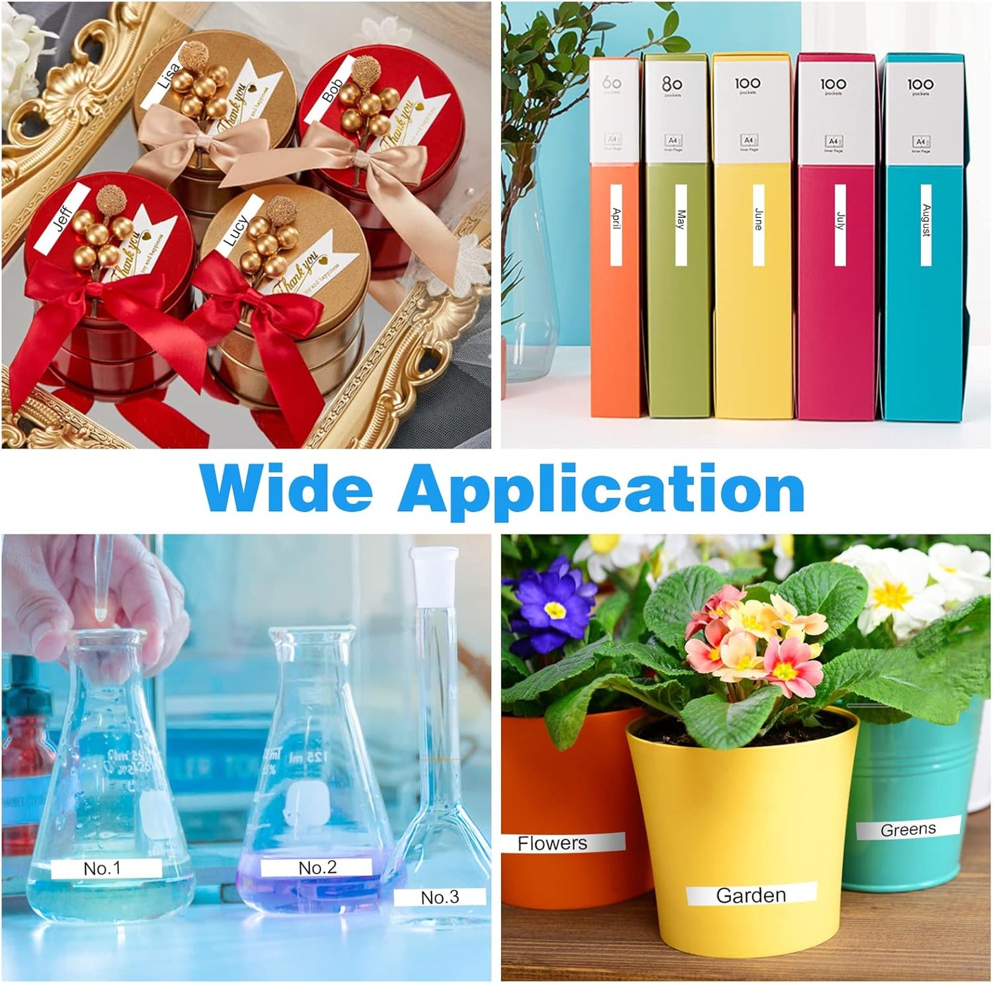 Pristar Replace for Casio XR-9WE XR9WE XR-9WE2S 9mm Labeling Tape 3/8" Black On White Label Tape Compatible with Casio EZ Label Printers KL-60 KL-100 KL-120 KL-430 KL-750 KL-780 KL-7200, 6-Pack