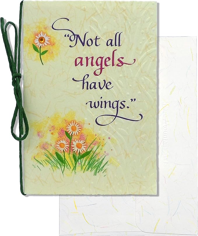 Blue Mountain Arts Thank You Card—Appreciation for a Loved One, Family Member, Friend, or Someone Special Who Is a True Blessing (Not all angels have wings)
