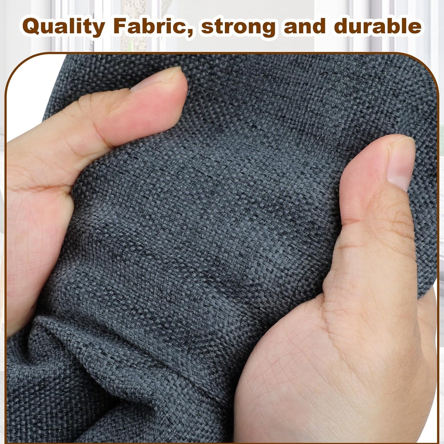 75 Quarts Extra Large Decorative Storage Bins with Lids, 3 Packs Dark Gray Collapsible Storage Bins with Lids, Stackable Storage Bins Decorative Box Storage With Lid Extra Large