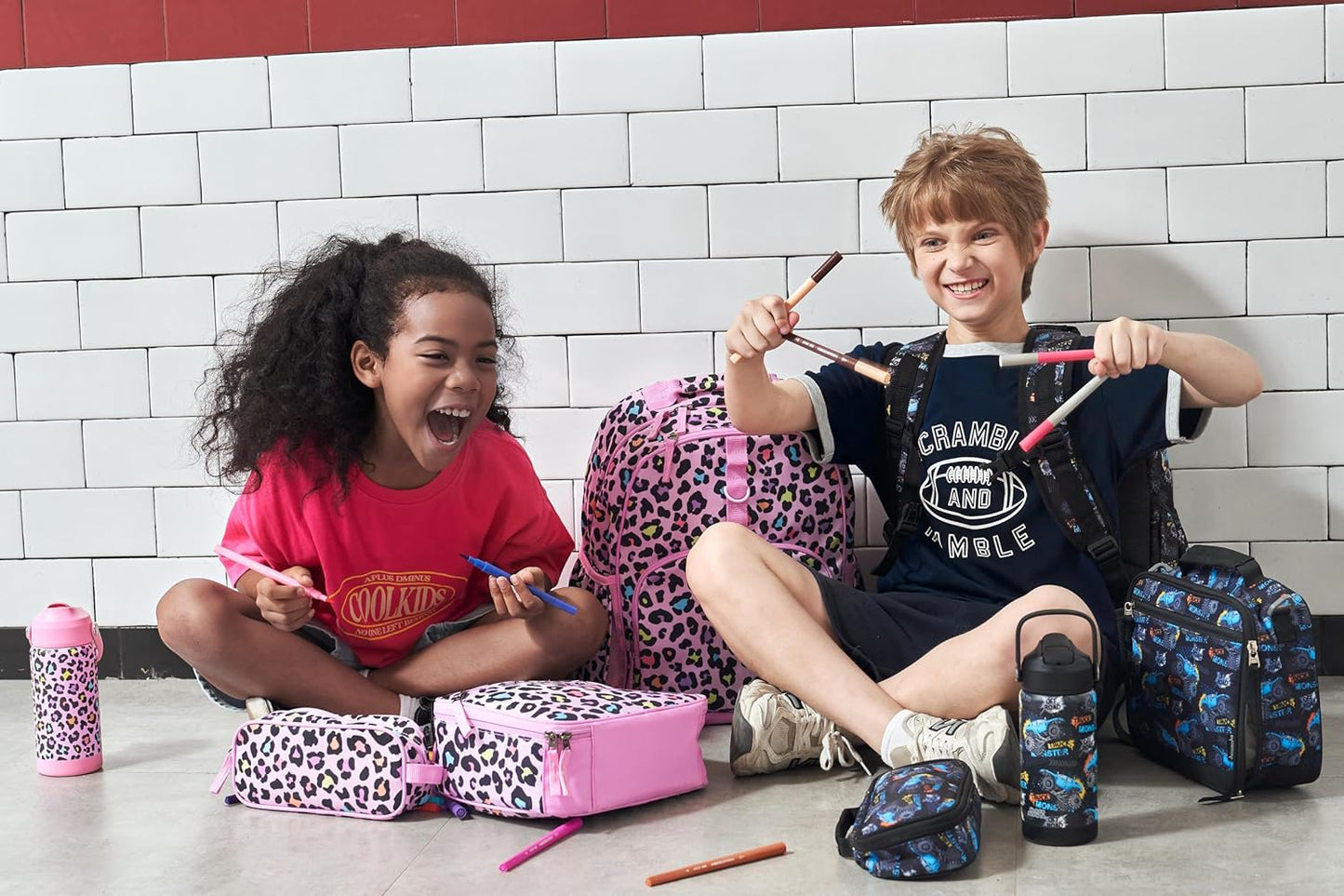 Choco Mocha Shark Pencil Case for Boys, Soft Pencil Case Kids Pencils Pouch for Kindergarten Boys, Orange