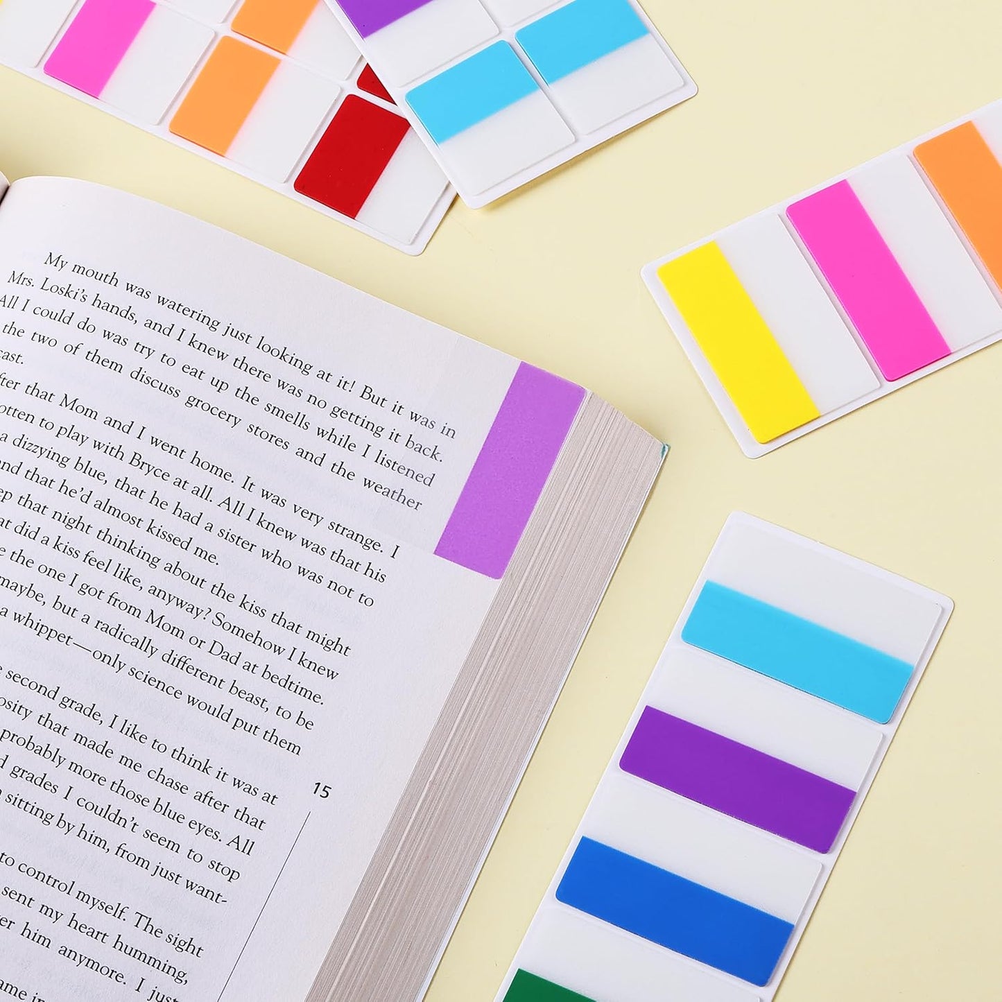 Mr. Pen- Sticky Index Tabs, 360 Pcs, Colorful Sticky Tabs for Notebooks, Page Markers, Page Tabs for Binders, Page Tabs Sticky Tabs for Books, Notebook Tabs, Book Sticky Tabs for Notebooks