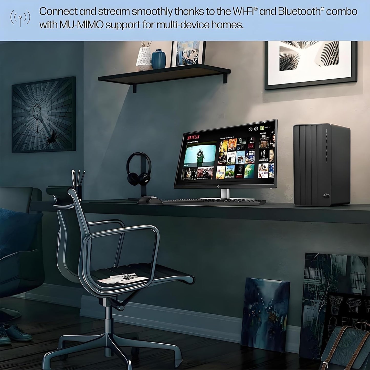 HP 290 G9 Desktop Computer, 13th Gen Intel Core i3-13100 Processor (Up to 4.50GHz)- 32GB RAM - 2TB PCIe SSD - HDMI, VGA, Wire Keyboard & Mouse, Wi-Fi, Windows 11 Pro