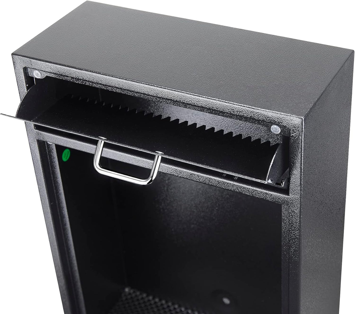 Wall Mounted Lock Box with Combination - 1.2mm Heavy Duty Steel Extra Large Mailbox - Theft Proof Mailbox for Night Key, Deposit, Money, Cash, Paperwork (11'' x 4.75'' x 15.75'')