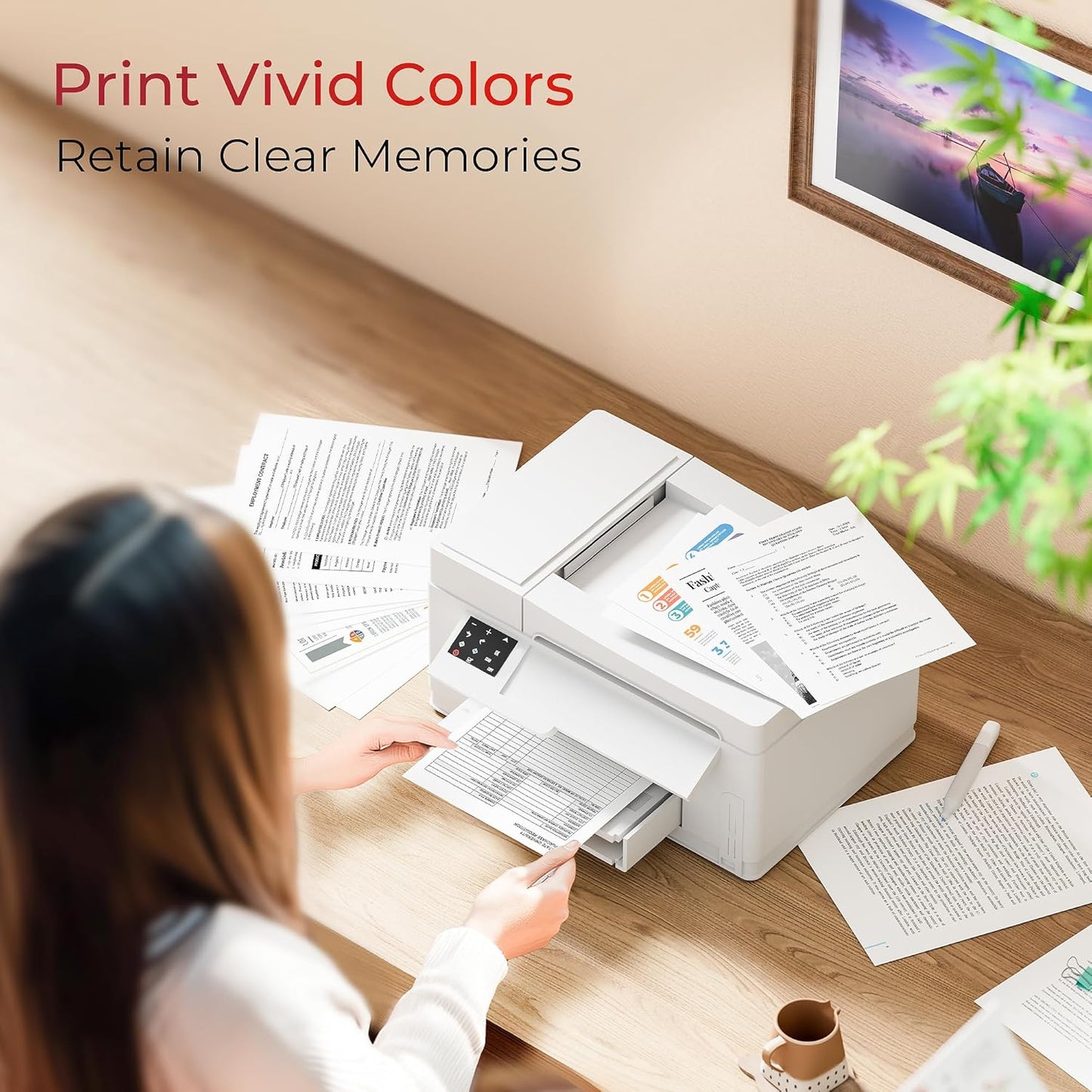 902XL Ink Cartridges for HP Printers Upgraded Replacement for HP 902 Ink Cartridges HP902XL Black Compatible for HP 902 XL Use to Officejet Pro 6978 6968 6958 6970 6962 6960 6975 Printer(2 Pack)