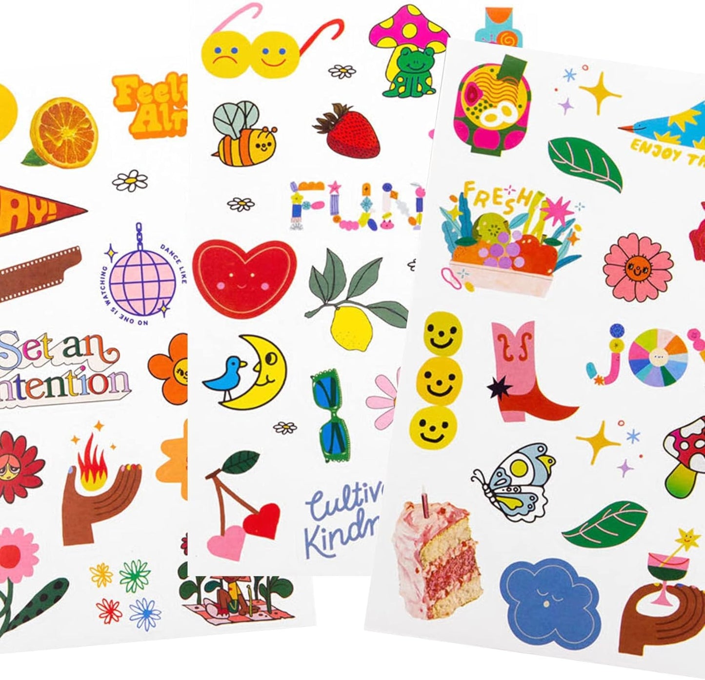 ban.do Sticker Book with Over 700 Assorted Stickers and 35 Sheets with Fun/Colorful/Aesthetic Pack for Scrapbooking Planners or Journals, Issue 9