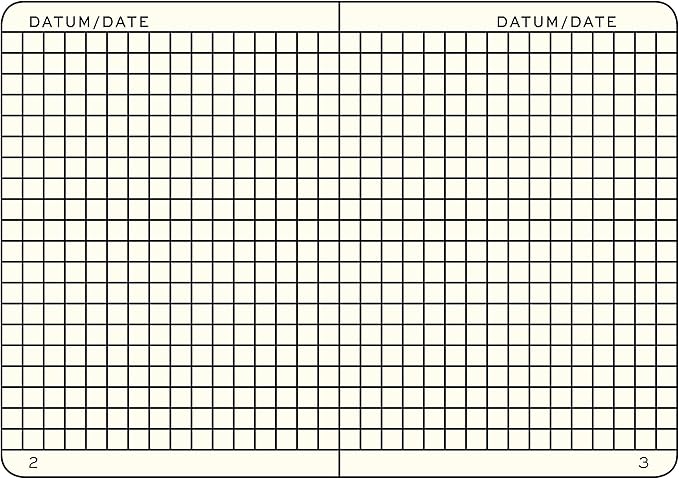 LEUCHTTURM1917 - Notebook Hardcover Medium A5-251 Numbered Pages for Writing and Journaling (Ink, Squared)