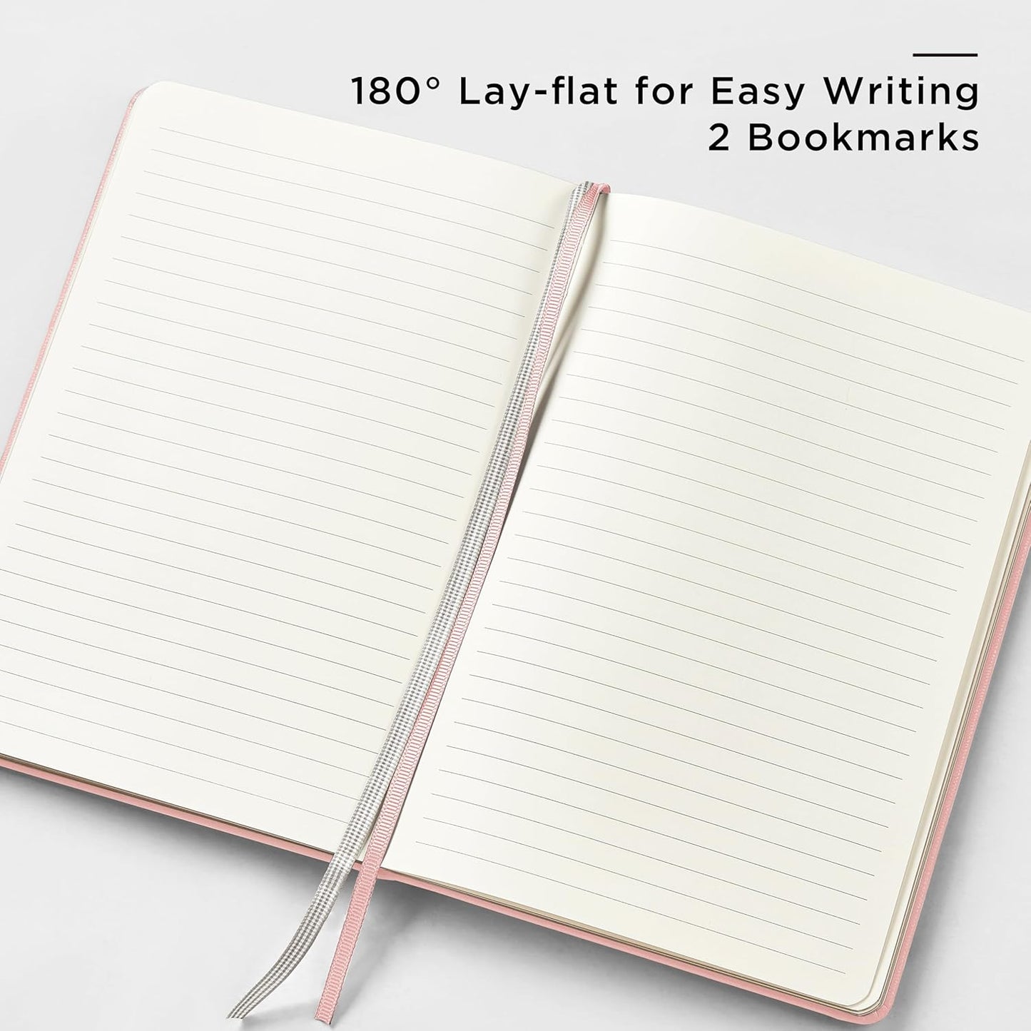 A5 Lined Leather Journal and Pen Set (3 packs), Hardcover Notebook with Pen, 160 Pages 100gsm Thick Ruled Paper for Men Women, for Work, Business, School or Home Writing, 5.7'' x 8'' (Pink)