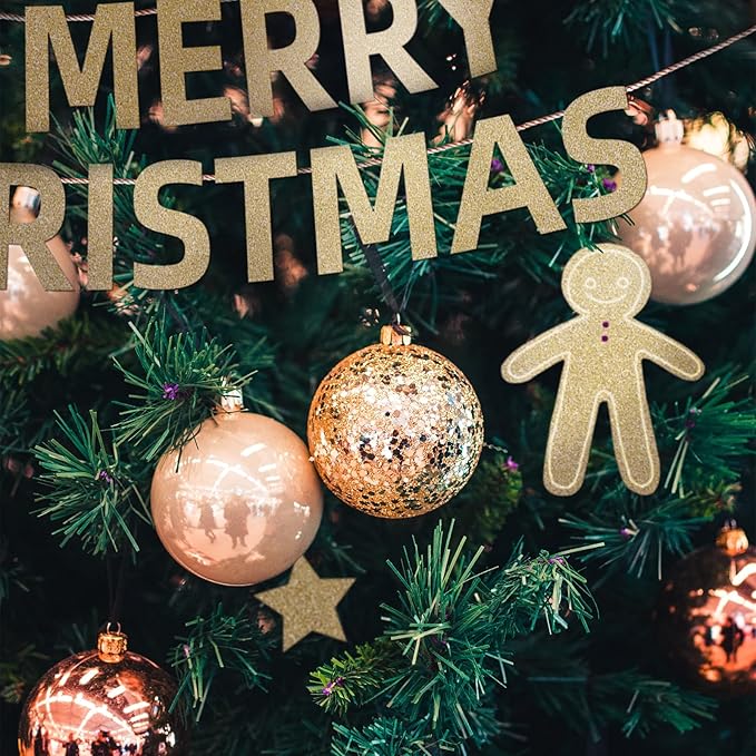 Gold Glitter Cardstock 8.5x11 Double-Sided 24 Sheets, Goefun Champagne Gold No-Shed Glitter Paper 280GSM/100lb Thick Card Stock for Circut, Card Making, DIY Projects, Party Decorations, Scrapbooking