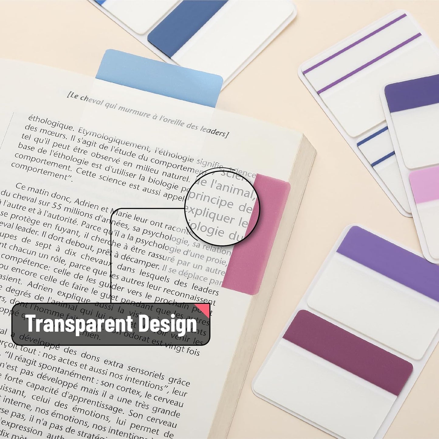 Mr. Pen- Colorful Index Tabs, 500 Pcs, 21 Sets - Sticky Page Markers for Binders, Books & Notebooks