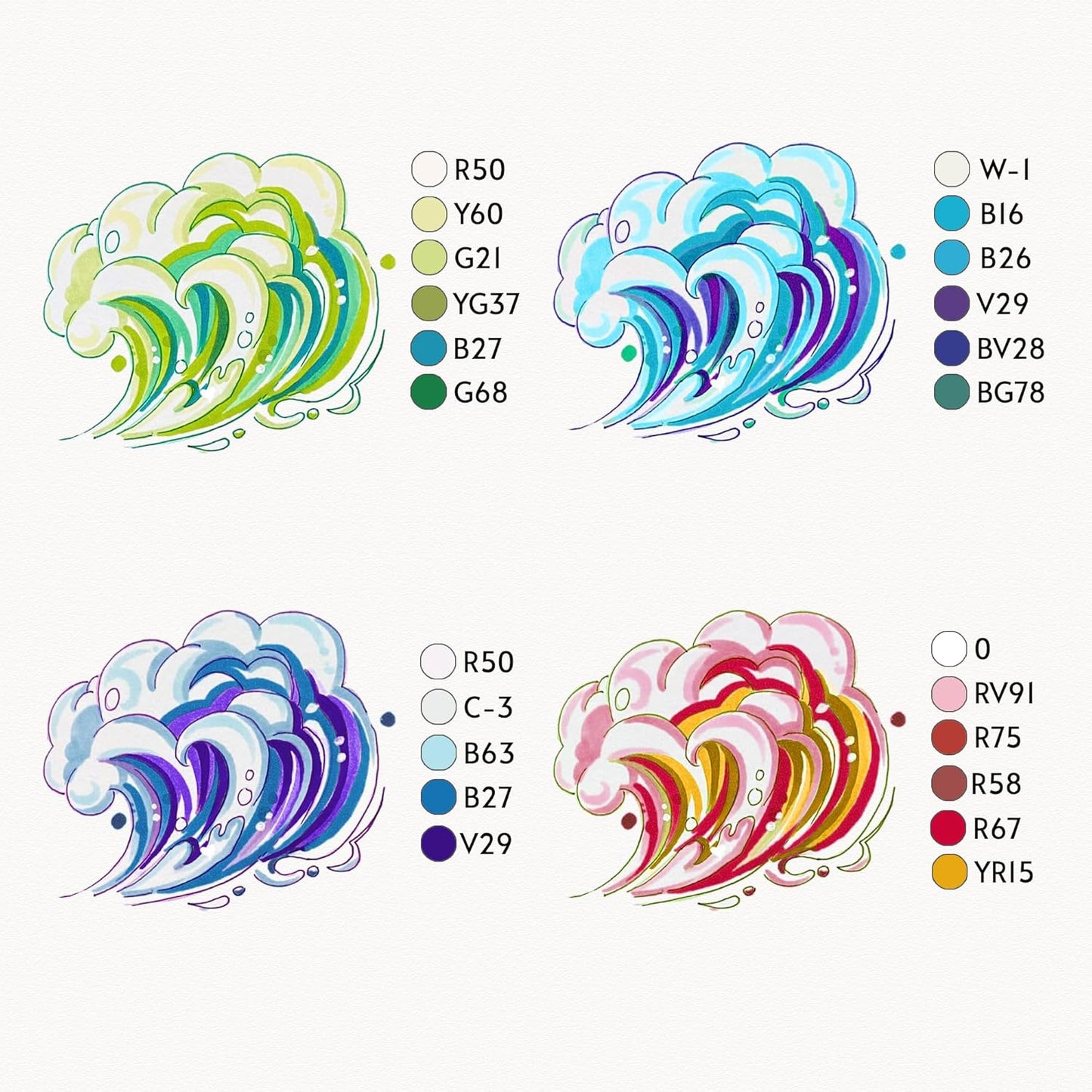 40 Colors Alcohol Markers - Double Tip Art Markers Alcohol Based Marker Brush&Chisel Nib Blender Art Pens Permanent Sketch Marker for Kids Adults Coloring and Artist Illustration