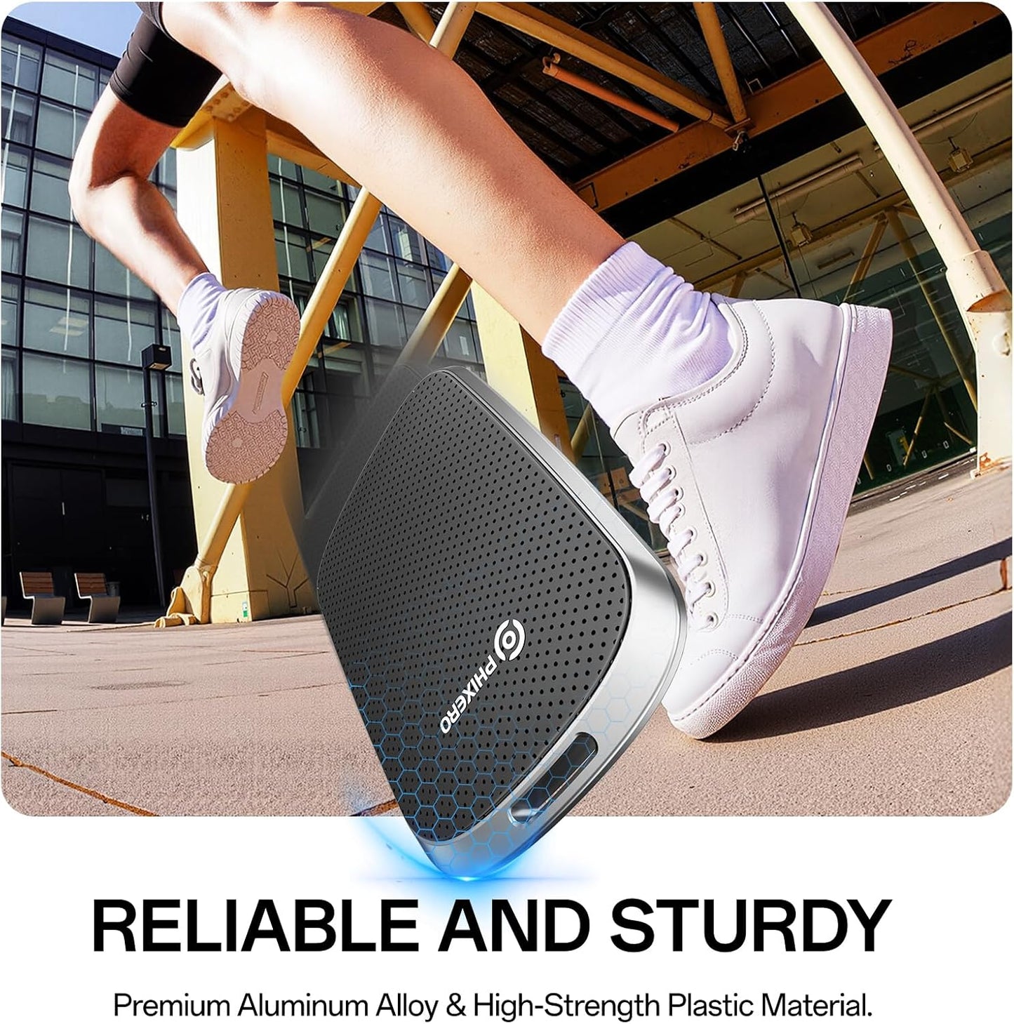 PHIXERO P5PLUS Portable SSD 2TB Up to 550MB/s, USB 3.2 Gen 2 External Solid State Drive，USB C to C&A for Smartphone，Tablet，PC，Labtop (Black)