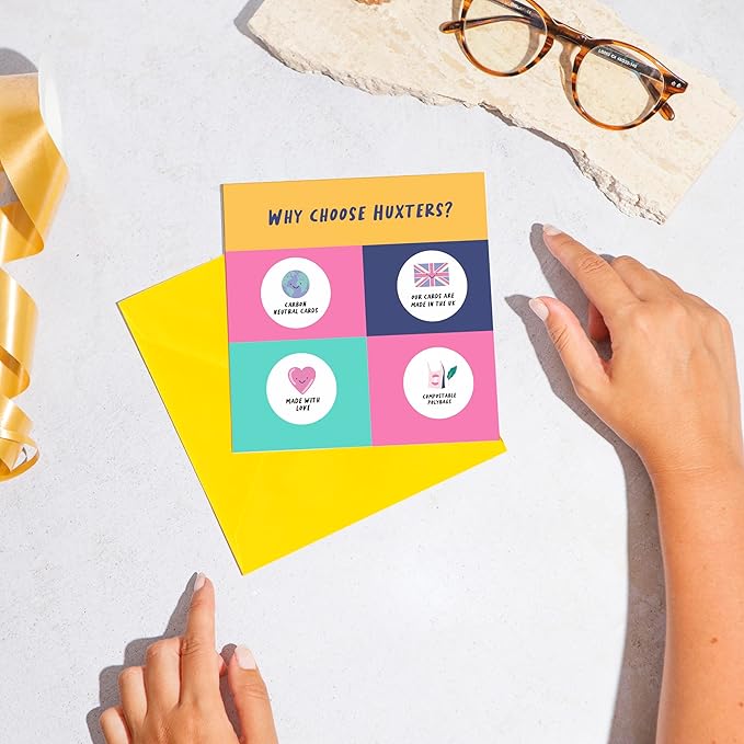 Huxters Birthday Card from the Dog – Tibetan Terrier - Happy Birthday to Dog Mum and Dog Dad – Birthday Card from the Dog to Friends Family First Birthday (Tibetan Terrier)