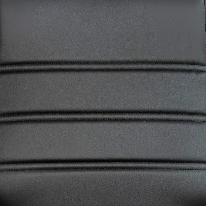 Flash Furniture Whitney High-Back Swivel LeatherSoft Desk Chair with Padded Seat and Armrests, Adjustable Height Padded Office Chair, Black