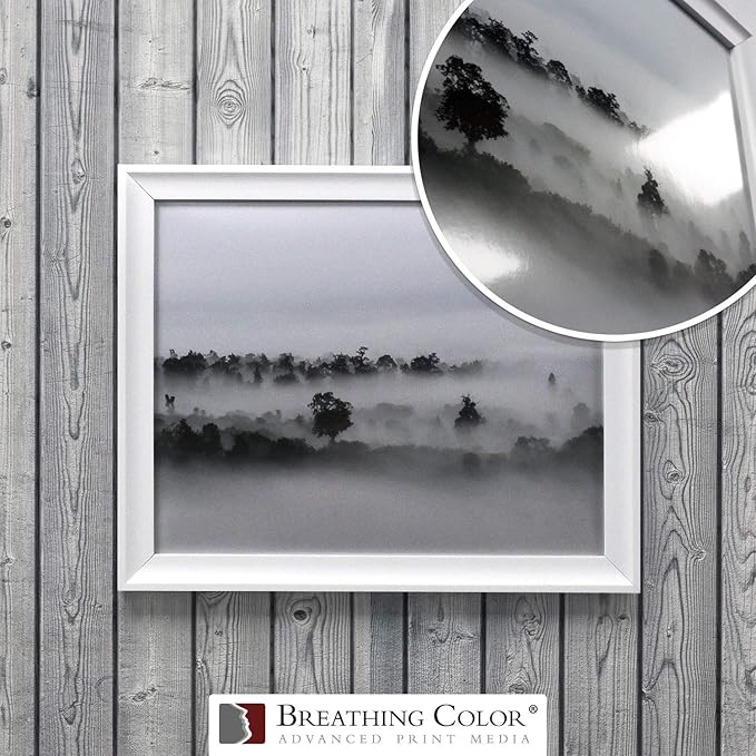 Vibrance Metallic Photo Printer Paper 10 mil 255 gsm Premium Photo Paper Roll 3in Core 36 inches x 100 feet Works with Most Inkjet Printers Including Professional Makes and Models Like Epson Canon HP