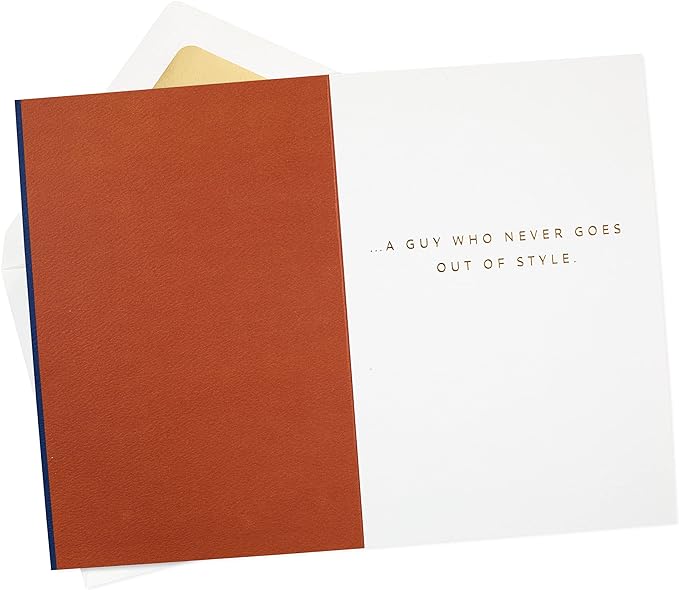 Hallmark Birthday Card for Men (Whiskey, Cheers to You) Signature Handcrafted Card