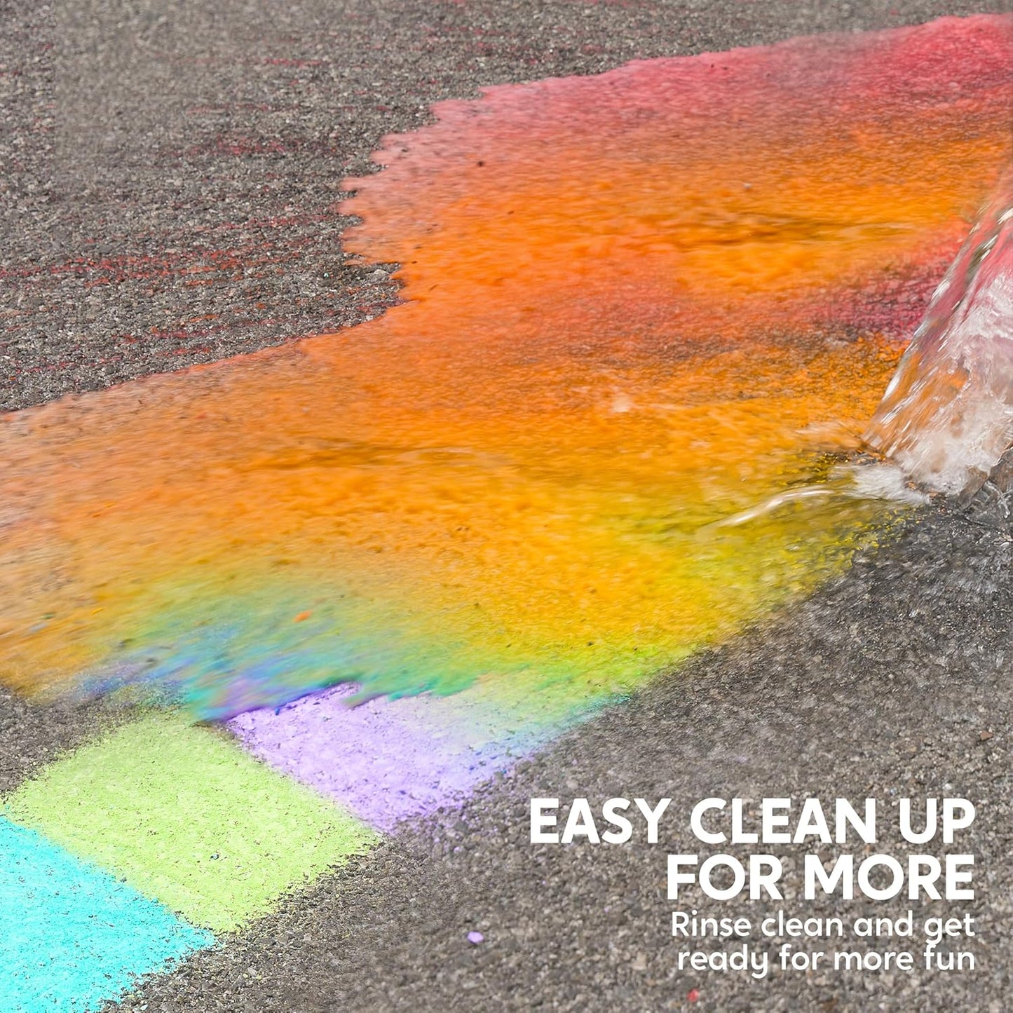 JOYIN 144 PCS Cone Shaped Washable Sidewalk Chalks, 12 Colors, Non-Toxic Jumbo Colored Chalk for Toddlers 1-3, Painting for Outdoor Art, School Supplies, Classroom Must Haves