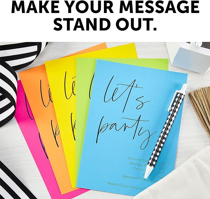 Astrobrights Cardstock Paper, 65 lbs, 8.5-inch x 11-inch, Solar Yellow, 250/Pack (22731)