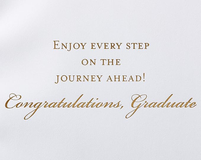Papyrus Graduation Card (Enjoy the Journey Ahead)
