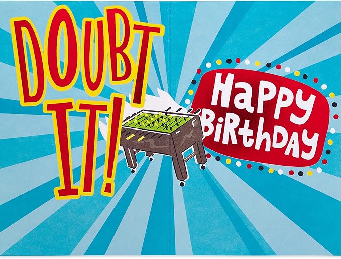 American Greetings Funny Pop Up Birthday Card (Friends, Joey and Chandler)