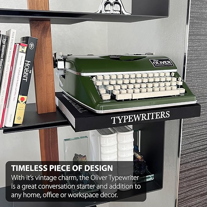 Timeless Manual Typewriter, Olive