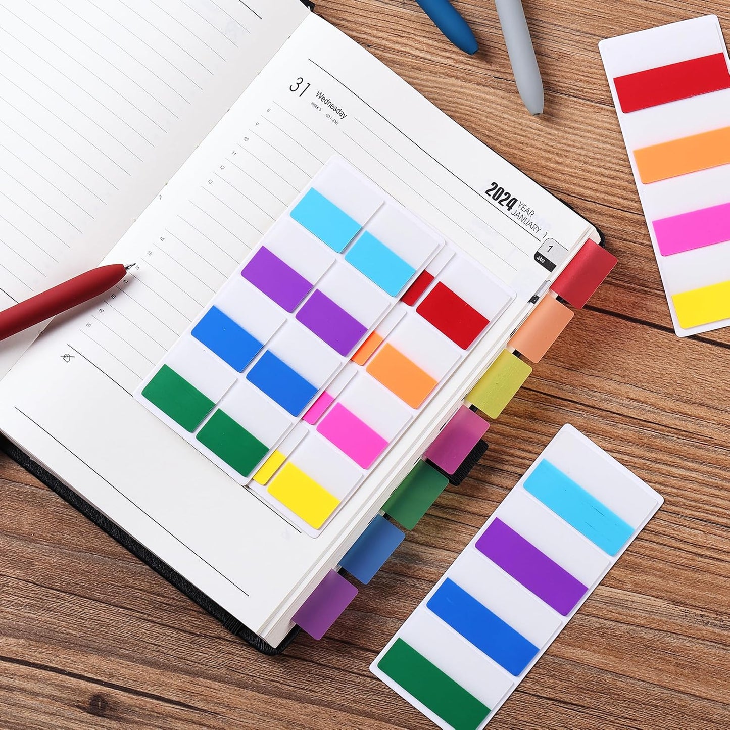 Mr. Pen- Sticky Index Tabs, 360 Pcs, Colorful Sticky Tabs for Notebooks, Page Markers, Page Tabs for Binders, Page Tabs Sticky Tabs for Books, Notebook Tabs, Book Sticky Tabs for Notebooks