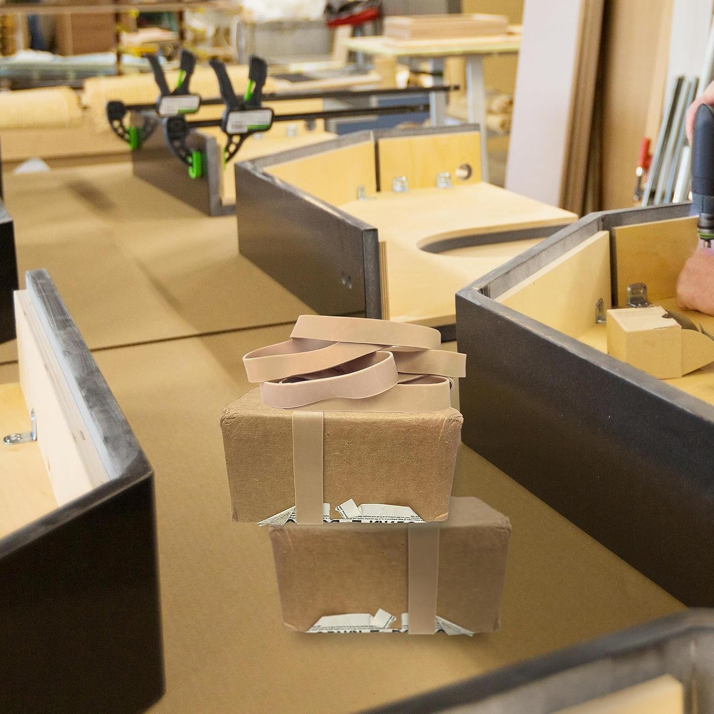 Upgrade Office Supply UPG234105PK3 Rubber Bands, Size 105 (5 x 5/8), 180 Bands, 3 lb Pack, USA