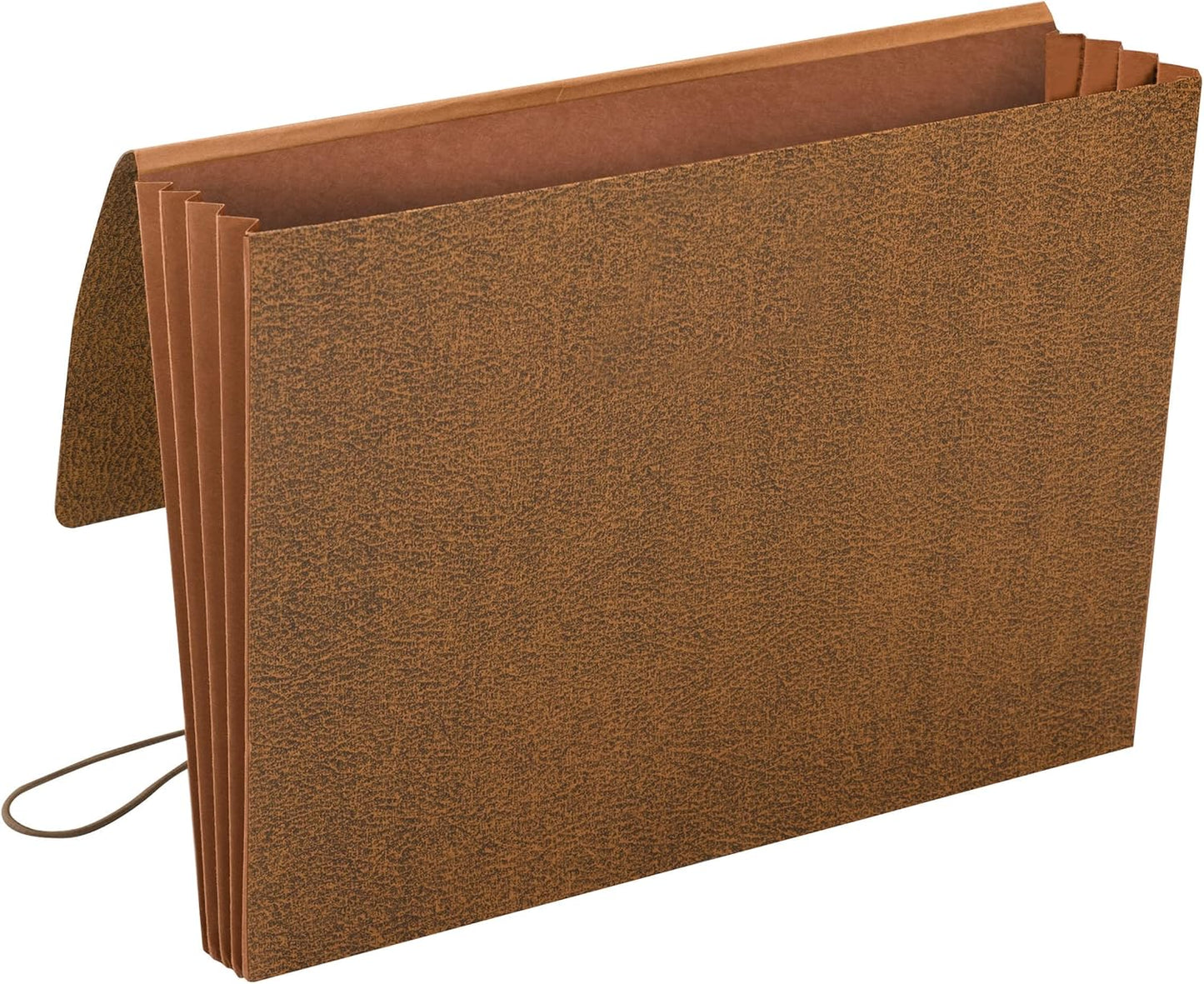 Smead Classic Expanding File Wallet with Flap and Cord Closure, 3-1/2" Expansion, Legal Size, Redrope, 10 per Box (71356)